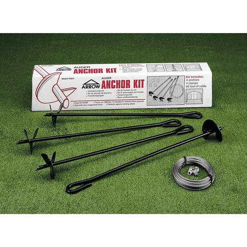 Sheds Express Accessories AK4 Earth Anchor (Auger and Cable)