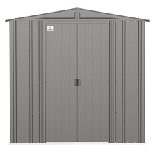 Load image into Gallery viewer, Sheds Express Outdoor Storage Sheds Arrow Classic Steel Storage Shed, 6x7, Charcoal