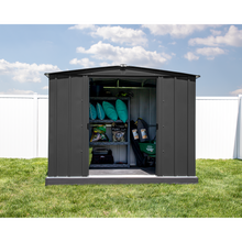 Load image into Gallery viewer, Arrow Classic 8 ft X 6 ft Steel Storage Shed