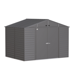 Arrow Select 10 ft. x 8 ft. Steel Storage Shed in Sage Green