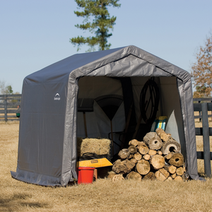 Shed-in-a-Box 10 ft. x 10 ft. x 8 ft. Gray