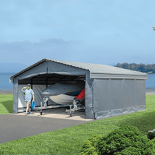 Load image into Gallery viewer, Arrow Carport Enclosure Kit for 20 ft. x 20 ft. (model 10183)