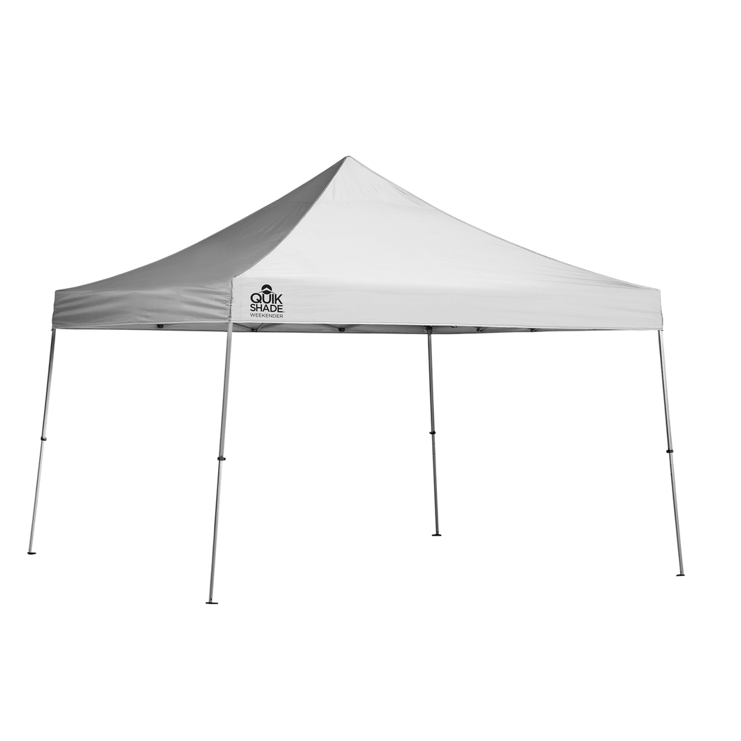 Model# 167515DS Party Tents Quik Shade Weekender Elite WE144 12 ft. x 12 ft. Straight Leg Pop-Up Canopy in White