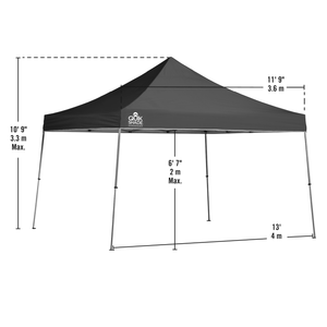 Model# 167515DS Party Tents Quik Shade Weekender Elite WE144 12 ft. x 12 ft. Straight Leg Pop-Up Canopy in White