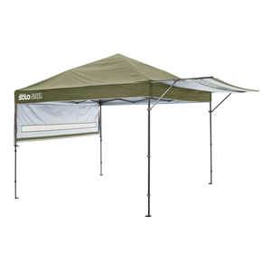 model# 167523DS Party Tents Olive Solo Steel SOLO170 10 ft. x 17 ft. Straight Leg Canopy White