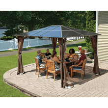 Load image into Gallery viewer, model# 24024 Gazebo Shelter Logic 10 ft. x 12 ft. Sycamore Gazebo