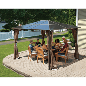 model# 24024 Gazebo Shelter Logic 10 ft. x 12 ft. Sycamore Gazebo