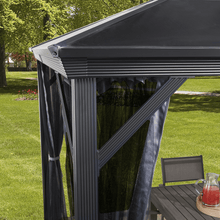 Load image into Gallery viewer, model# 314-9160734 Gazebo Sojag Verona 10 ft. x 14 ft. Gazebo in Dark Grey