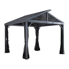 Load image into Gallery viewer, model# 500-8162851 Gazebo Sojag Sanibel II 10 ft. x 10 ft. Gazebo in Light Grey