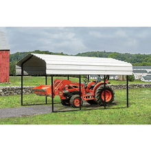 Load image into Gallery viewer, model# CPH101507 Carports Arrow Carport 10 ft. x 15 ft. x 7 ft. in Eggshell