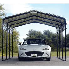 Load image into Gallery viewer, model# CPH101507 Carports Arrow Carport 10 ft. x 15 ft. x 7 ft. in Eggshell