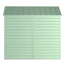 Load image into Gallery viewer, model# SCG108SG Outdoor Storage Sheds Arrow Select 10 ft. x 8 ft. Steel Storage Shed in Sage Green