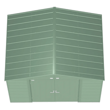 Load image into Gallery viewer, model# SCG108SG Outdoor Storage Sheds Arrow Select 10 ft. x 8 ft. Steel Storage Shed in Sage Green