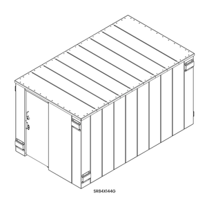 model# SR84X144G Safety Shelters Swisher ESP Safety Shelter- 25 Person Private / 15 Person Business