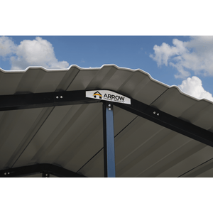 Sheds Express Carports Arrow Carport, 14x47x14, Charcoal