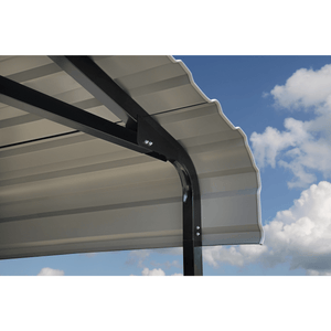 Sheds Express Carports Arrow Carport, 14x47x14, Charcoal