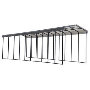 Sheds Express Carports Arrow Carport, 14x47x14, Charcoal