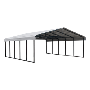 Sheds Express Carports Arrow Carport 20 x 24 - Eggshell