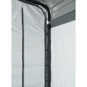 Sheds Express Carports Arrow Carport Enclosure Kit for 12 ft. x 20 ft. in Grey Model # 10181