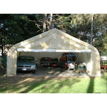 Load image into Gallery viewer, Sheds Express Garage Sheds 22&#39; x 24&#39; x 12&#39; Two Car Garage House (Peak Style)