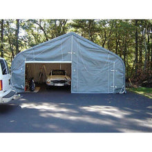 Load image into Gallery viewer, Sheds Express Garage Sheds 22&#39; x 24&#39; x 12&#39; Two Car Garage House (Peak Style)