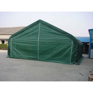 Sheds Express Garage Sheds 22' x 48' x 12' Two Car Garage House - Joined