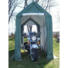 Load image into Gallery viewer, Sheds Express Garage Sheds Green 5’ x 10’ x 8’ Instant Storage House