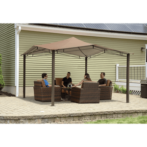 Sheds Express Gazebo Sequoia 12 ft. x 12 ft. Gazebo in Bronze Model 24010