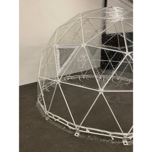 Sheds Express Greenhouses Lumen & Forge Geodesic 13 ft. Greenhouse Dome