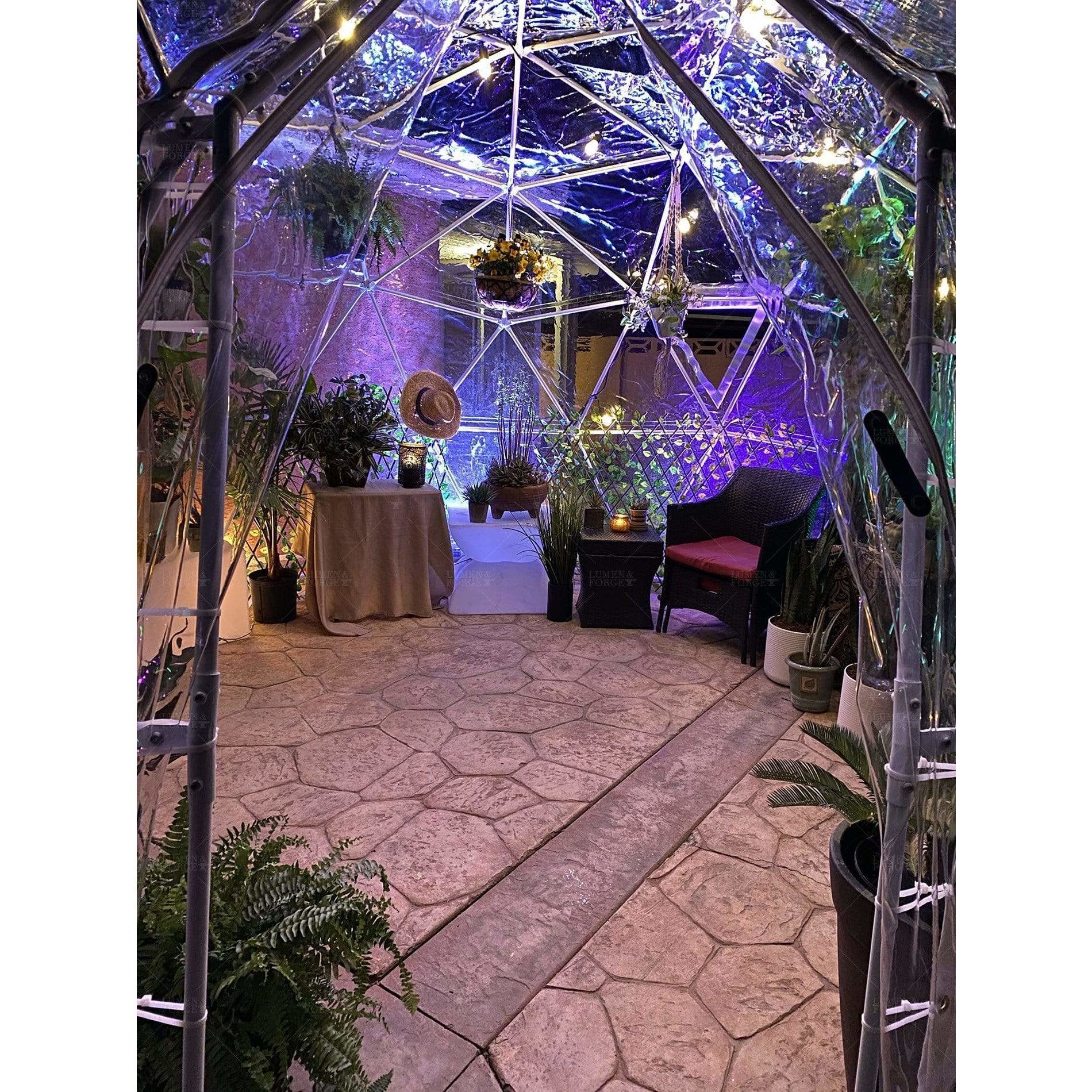 Lumen & Forge 16ft Geodesic Dome | Greenhouse Emporium