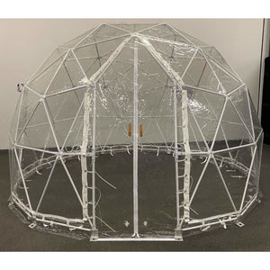 Sheds Express Greenhouses Lumen & Forge Geodesic 20 ft. Greenhouse Dome