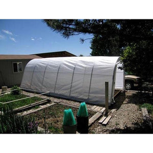 Sheds Express Greenhouses Translucent Rhino Shelters 12' x 20' x 8' Instant Greenhouse GH122008R Round