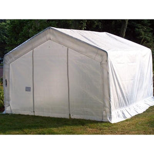 Sheds Express Greenhouses Translucent Rhino Shelters 12' x 24' x 8' Instant Greenhouse House GH122408H