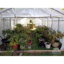 Load image into Gallery viewer, Sheds Express Greenhouses Translucent Rhino Shelters 12&#39; x 24&#39; x 8&#39; Instant Greenhouse House GH122408H