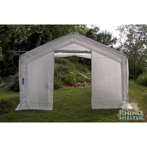 Sheds Express Greenhouses Translucent Rhino Shelters 12' x 24' x 8' Instant Greenhouse House GH122408H