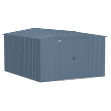 Load image into Gallery viewer, Sheds Express Outdoor Storage Sheds Arrow Classic Steel Storage Shed, 10x12, Blue Grey