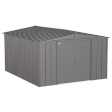 Load image into Gallery viewer, Sheds Express Outdoor Storage Sheds Arrow Classic Steel Storage Shed, 10x14, Charcoal