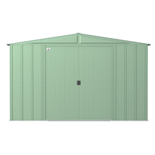 Load image into Gallery viewer, Sheds Express Outdoor Storage Sheds Arrow Classic Steel Storage Shed, 10x14, Sage Green