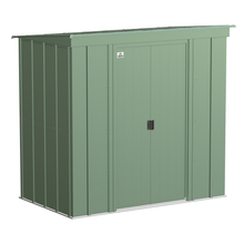 Load image into Gallery viewer, Sheds Express Outdoor Storage Sheds Arrow Classic Steel Storage Shed, 10x4, Sage Green