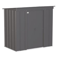 Load image into Gallery viewer, Sheds Express Outdoor Storage Sheds Arrow Classic Steel Storage Shed, 6x4, Charcoal