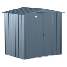 Load image into Gallery viewer, Sheds Express Outdoor Storage Sheds Arrow Classic Steel Storage Shed, 6x5, Blue Grey