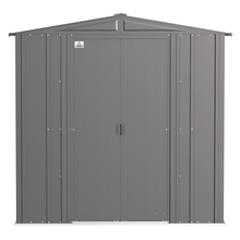 Load image into Gallery viewer, Sheds Express Outdoor Storage Sheds Arrow Classic Steel Storage Shed, 6x5, Charcoal