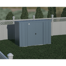 Load image into Gallery viewer, Sheds Express Outdoor Storage Sheds Arrow Classic Steel Storage Shed, 8x4, Blue Grey