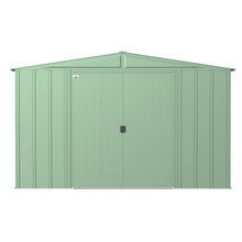 Load image into Gallery viewer, Sheds Express Outdoor Storage Sheds Arrow Classic Steel Storage Shed, 8x4, Sage Green