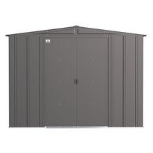 Load image into Gallery viewer, Sheds Express Outdoor Storage Sheds Arrow Classic Steel Storage Shed, 8x8, Charcoal