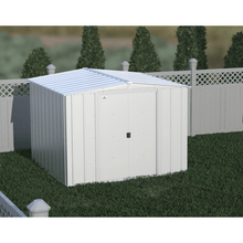 Load image into Gallery viewer, Sheds Express Outdoor Storage Sheds Arrow Classic Steel Storage Shed, 8x8, Flute Grey