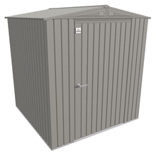 Load image into Gallery viewer, Sheds Express Outdoor Storage Sheds Arrow Elite Steel Storage Shed, 6x6, Cool Grey