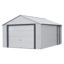 Load image into Gallery viewer, Sheds Express Outdoor Storage Sheds Arrow Murryhill 12 x 17 Garage, Steel Storage Building, Prefab Storage Shed