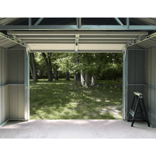 Load image into Gallery viewer, Sheds Express Outdoor Storage Sheds Arrow Murryhill 12 x 17 Garage, Steel Storage Building, Prefab Storage Shed