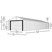 Load image into Gallery viewer, Sheds Express Outdoor Storage Sheds Arrow Murryhill 14 x 31 Garage, Steel Storage Building, Prefab Storage Shed